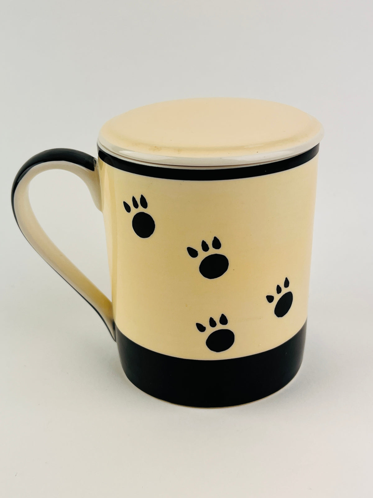 Vintage 90s Cat Teapot and Mug Set