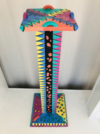Postmodern Memphis Style Pedestal