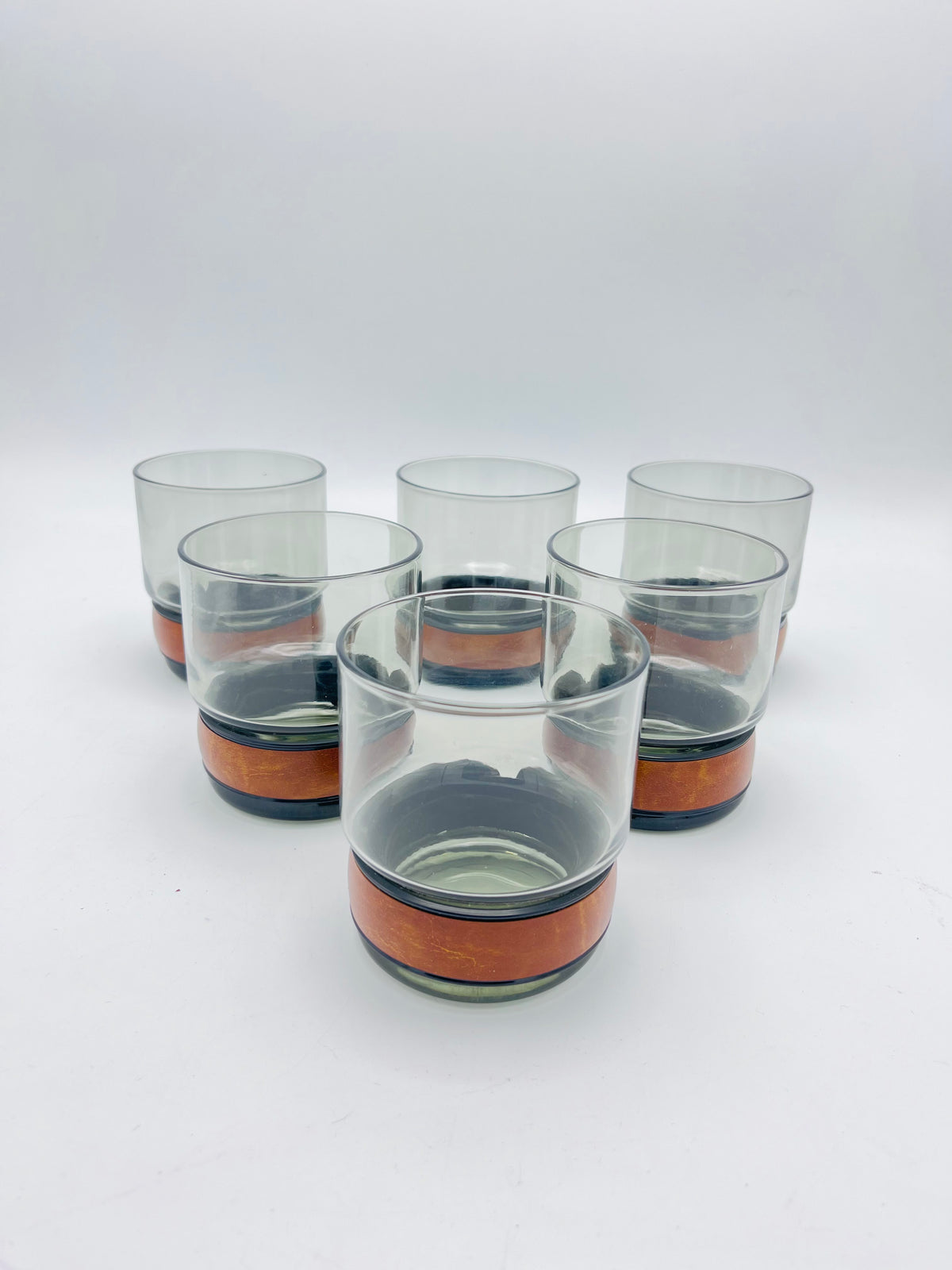 Vintage Mid-Century Rocks Glasses