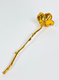 Vintage 24k Gold-Plated Rose