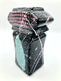 Vintage Postmodern Memphis Era Vase by Rosalyn Tyge