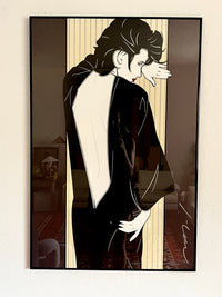 Vintage Patrick Nagel “Open Back” Lithograph