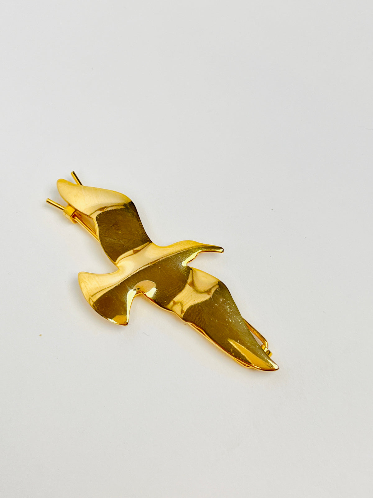 Vintage Hair Brooch - Bird