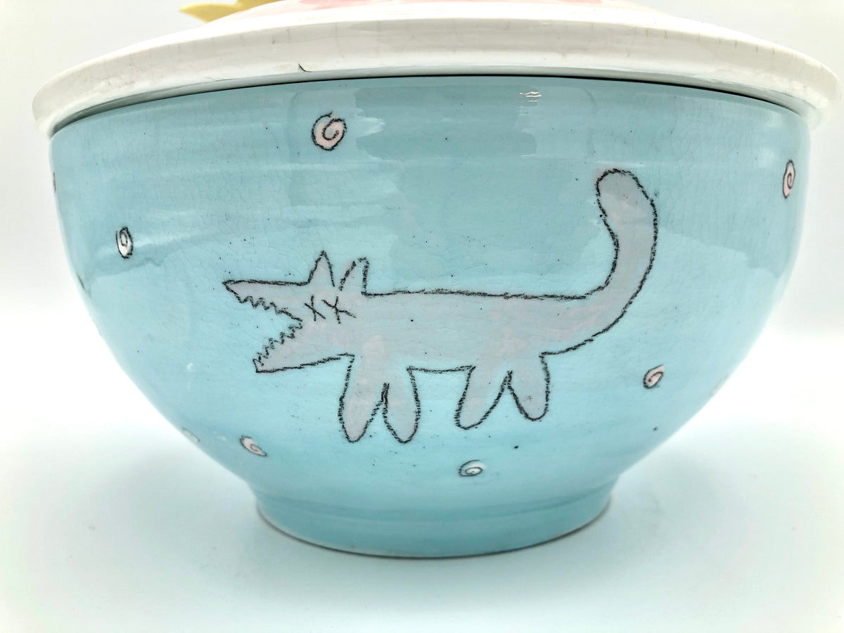 Vintage Memphis-Style Postmodern Vessel