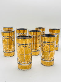 Vintage 22k Gold-Plated Culver Glasses