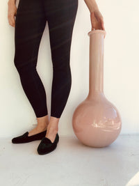 Postmodern Glass Floor Vase by Larry Laslo