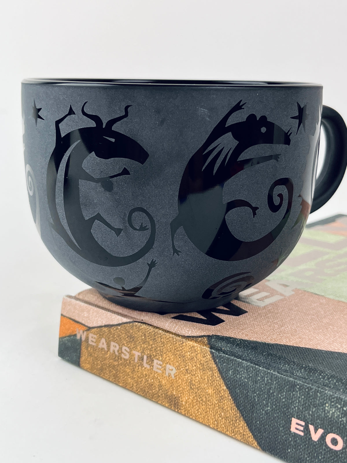 Postmodern Memphis Style Glass Mug - Large