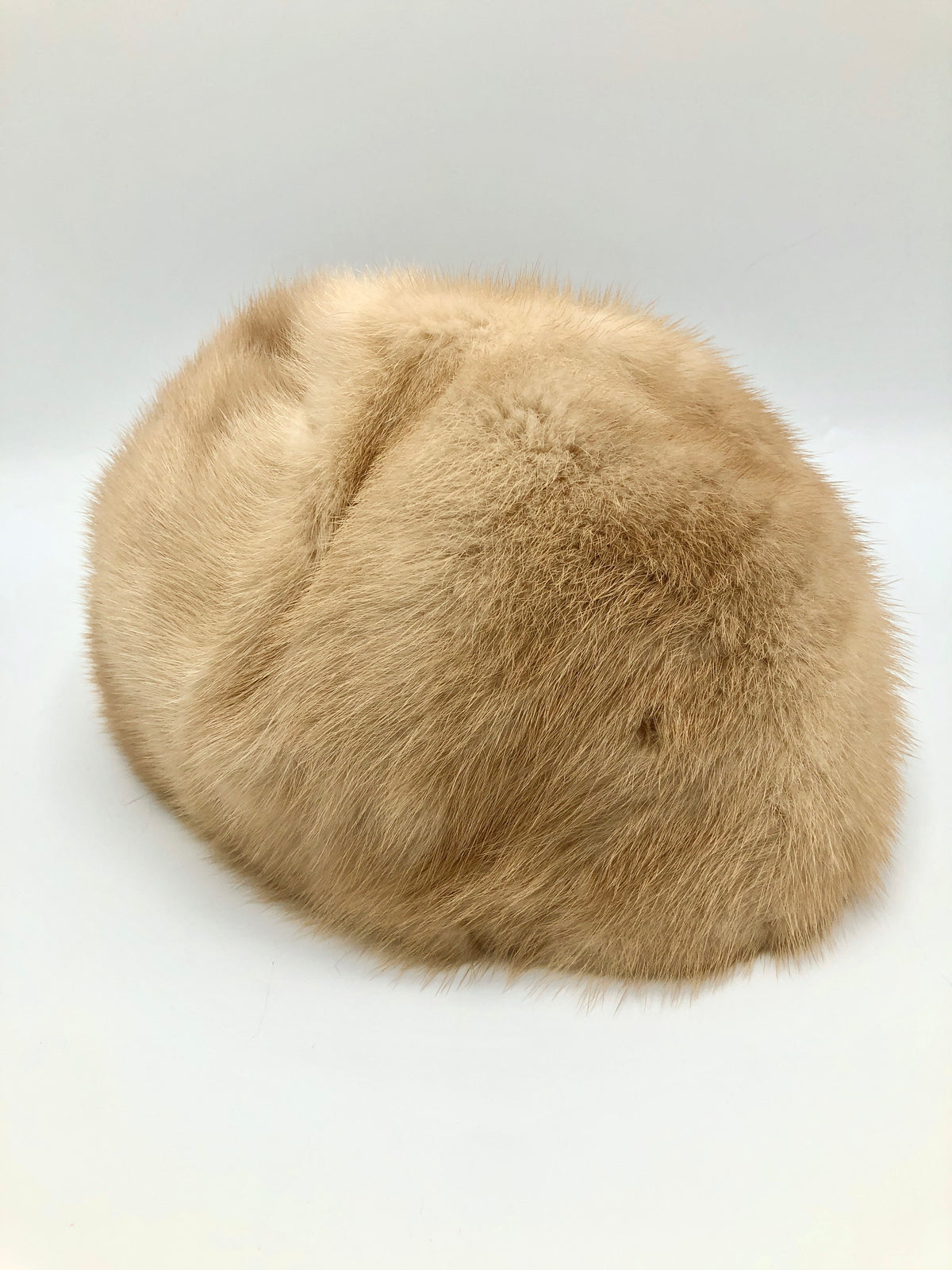 Vintage Blonde Mink Fur Hat