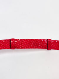 Vintage Judith Lieber Snakeskin Belt
