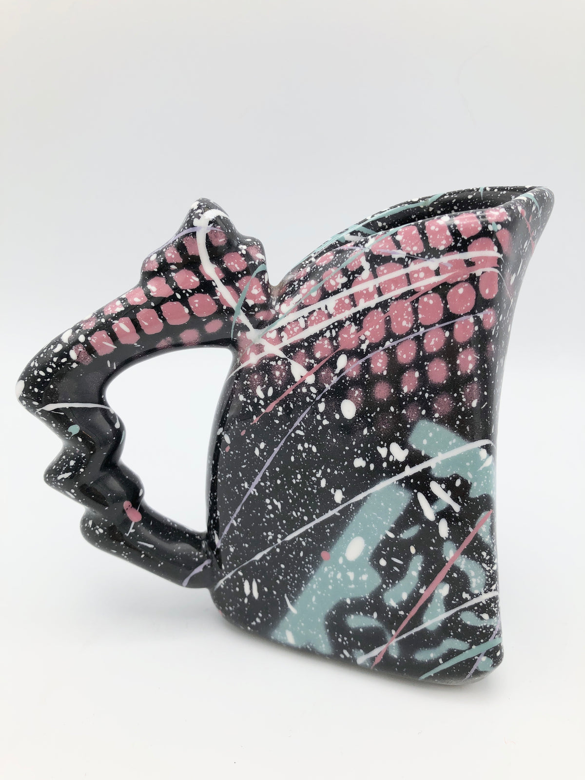 Vintage Postmodern Memphis Era Tea Set by Rosalyn Tyge