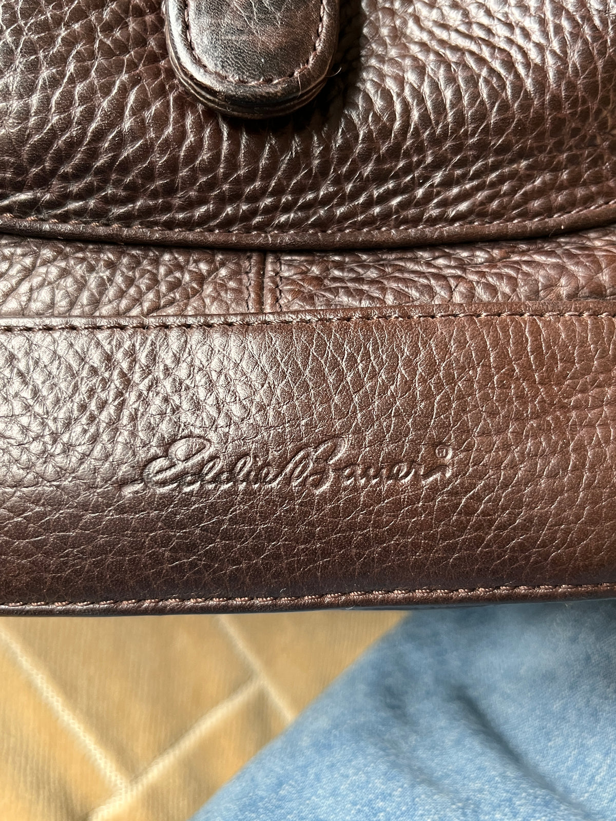 Vintage Leather Sling Bag