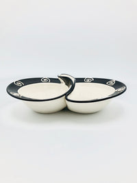 Postmodern Studio Pottery Spiral Bowl