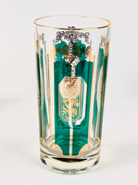Vintage MCM Gold & Green Glasses