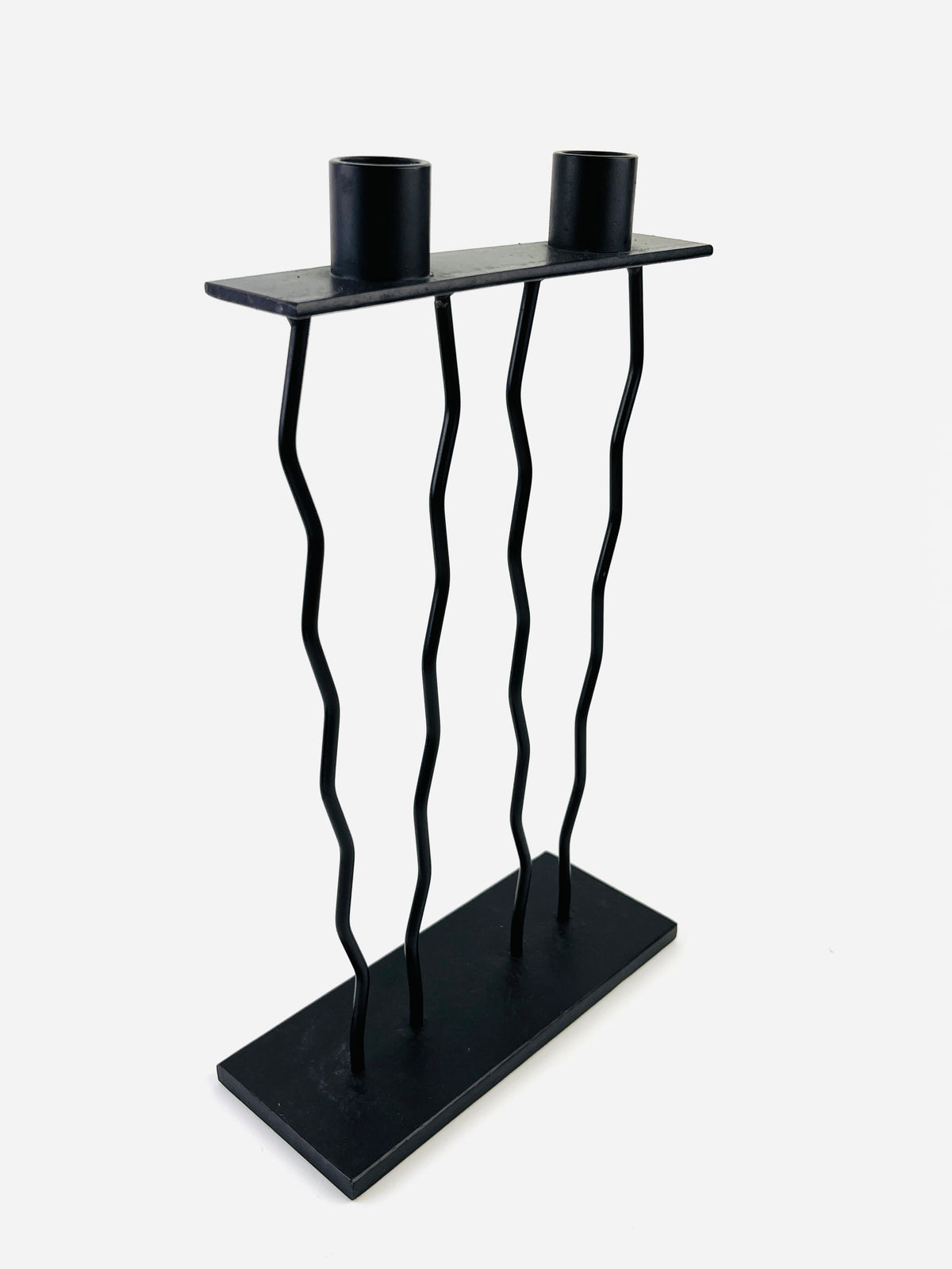 Postmodern Squiggle Candle Holder
