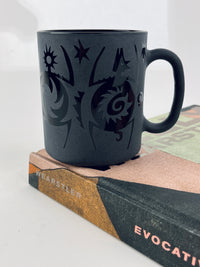 Postmodern Memphis Style Glass Mug