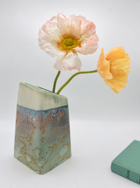 Vintage Tony Evans Raku Vase