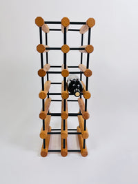 Vintage MCM Modular Wood Wine Rack