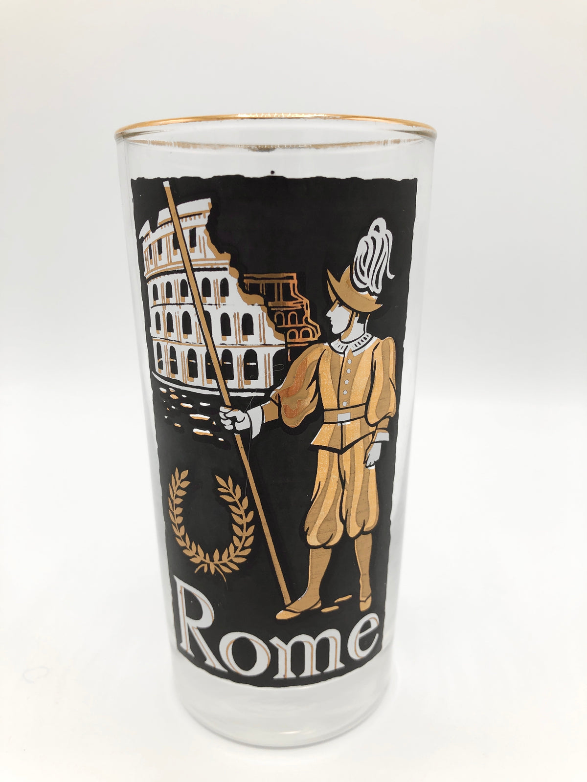 Vintage Mid-Century Cities Glasses