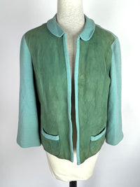 Vintage Wool and Suede Jacket