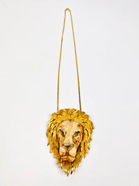 60s Extra Large Lion Head Necklace
