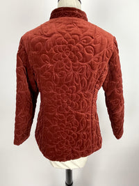Vintage Quilted Velvet Jacket
