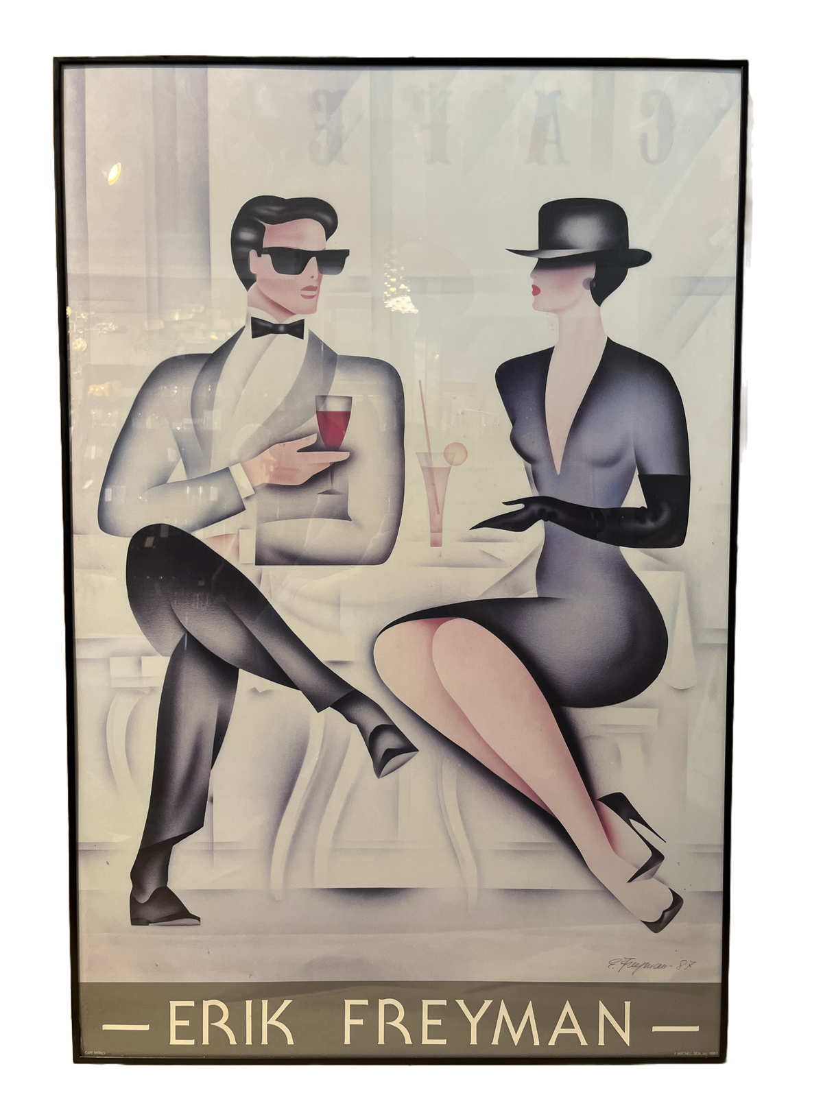 “Cafe Bistro” Print by Erik Freyman