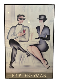 “Cafe Bistro” Print by Erik Freyman