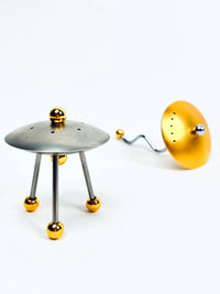 UFO Salt + Pepper Shakers by Bruce MacDonald BRM Studio