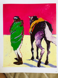 Frtiz Scholder Book + Lithograph