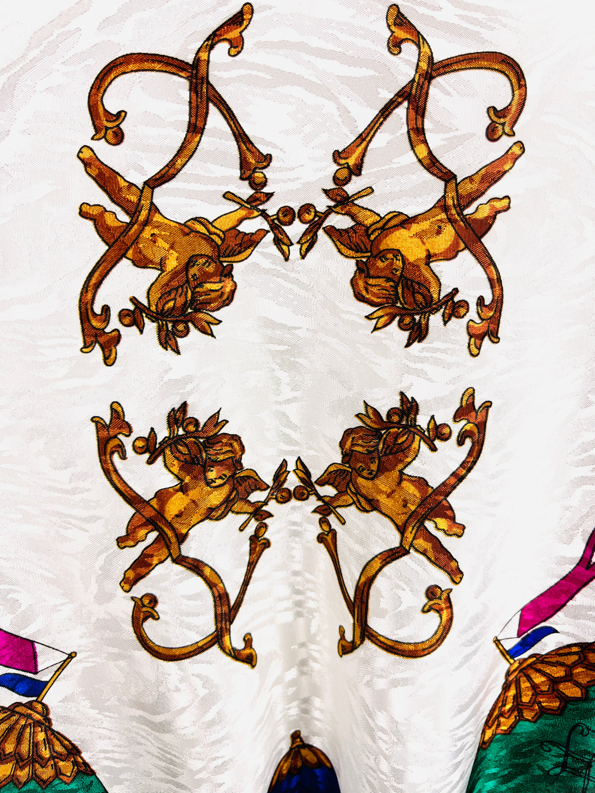 Vintage Satin Bomber Jacket