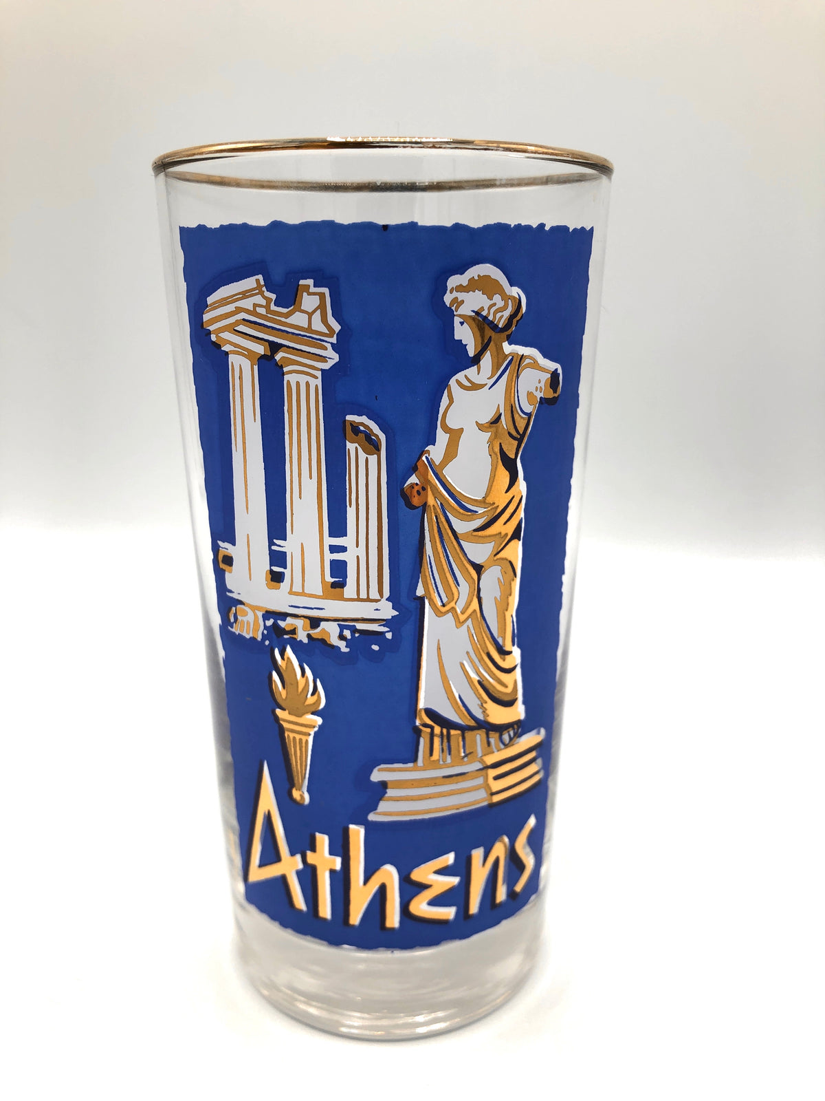 Vintage Mid-Century Cities Glasses