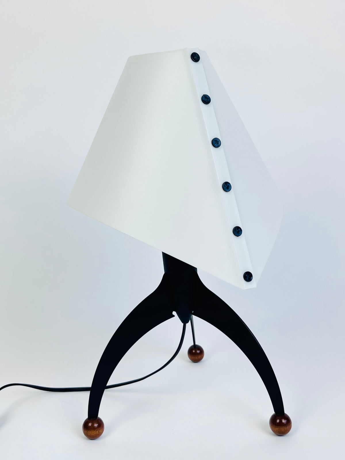 Vintage Postmodern Tripod Table Lamp