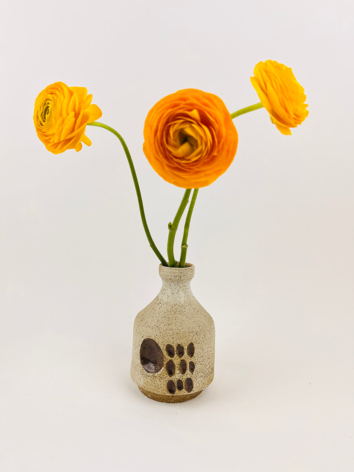 Stoneware Studio Pottery Vase