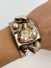Baroque Pearl Cuff