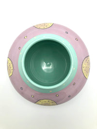 Vintage Postmodern Memphis Era Ceramic Vessel by Beryl Solla