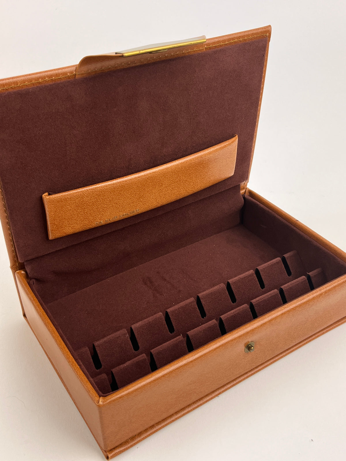 Vintage Tie Clip, Cufflink, and Jewelry Box