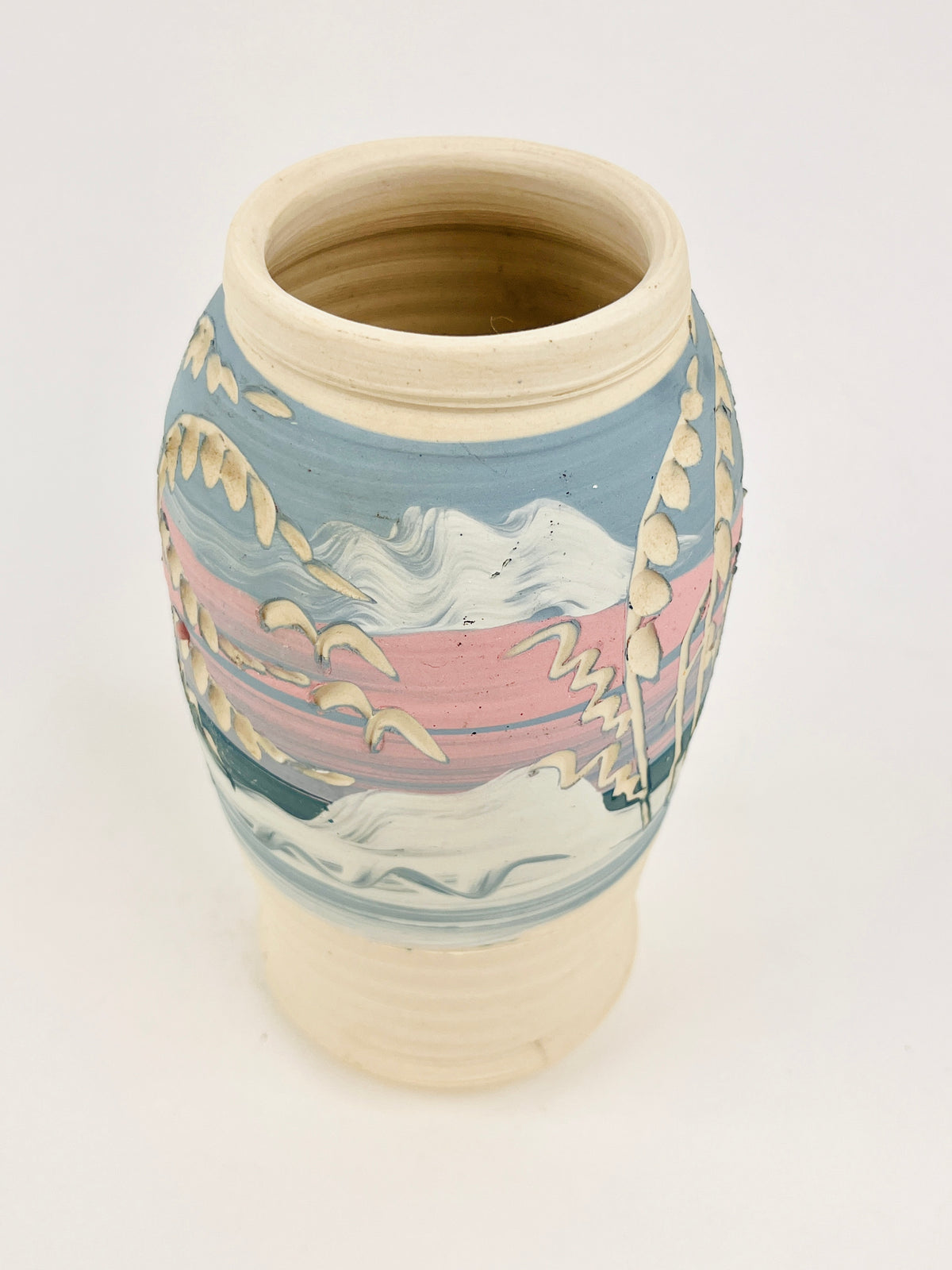 Stoneware Studio Pottery Vase