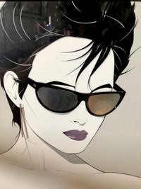 Rare Patrick Nagel Signed Mirage Print