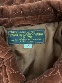 Vintage Quilted Velvet Jacket