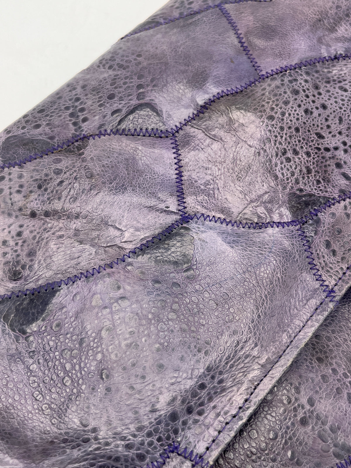 Vintage Purple Frog Skin Purse