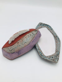 Handmade Art Pottery Butter Dish