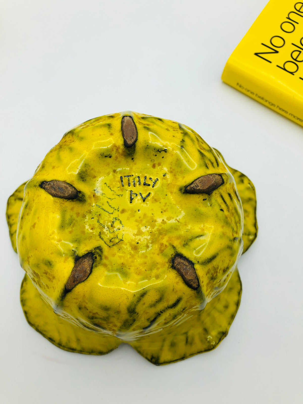 Vintage Italian Majolica Cabbage Tureen