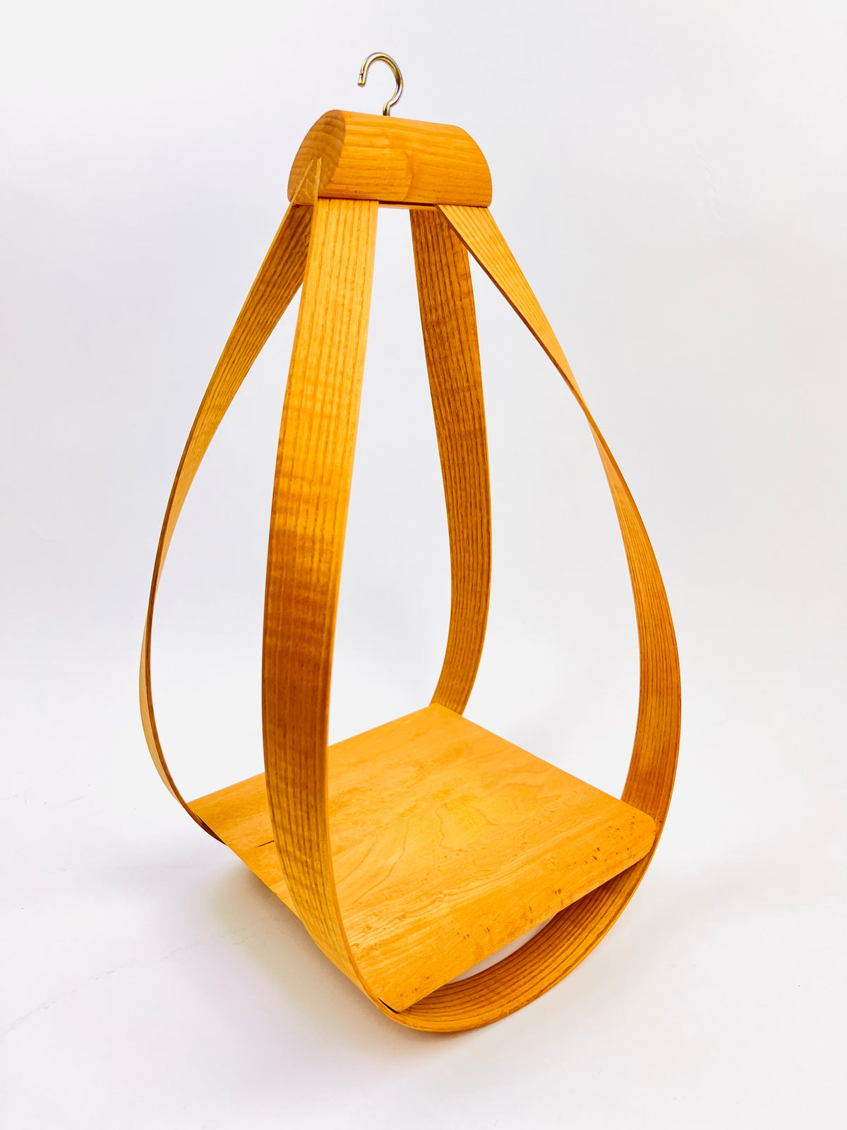 Mid-Century Modern Bentwood Hanging Shelf