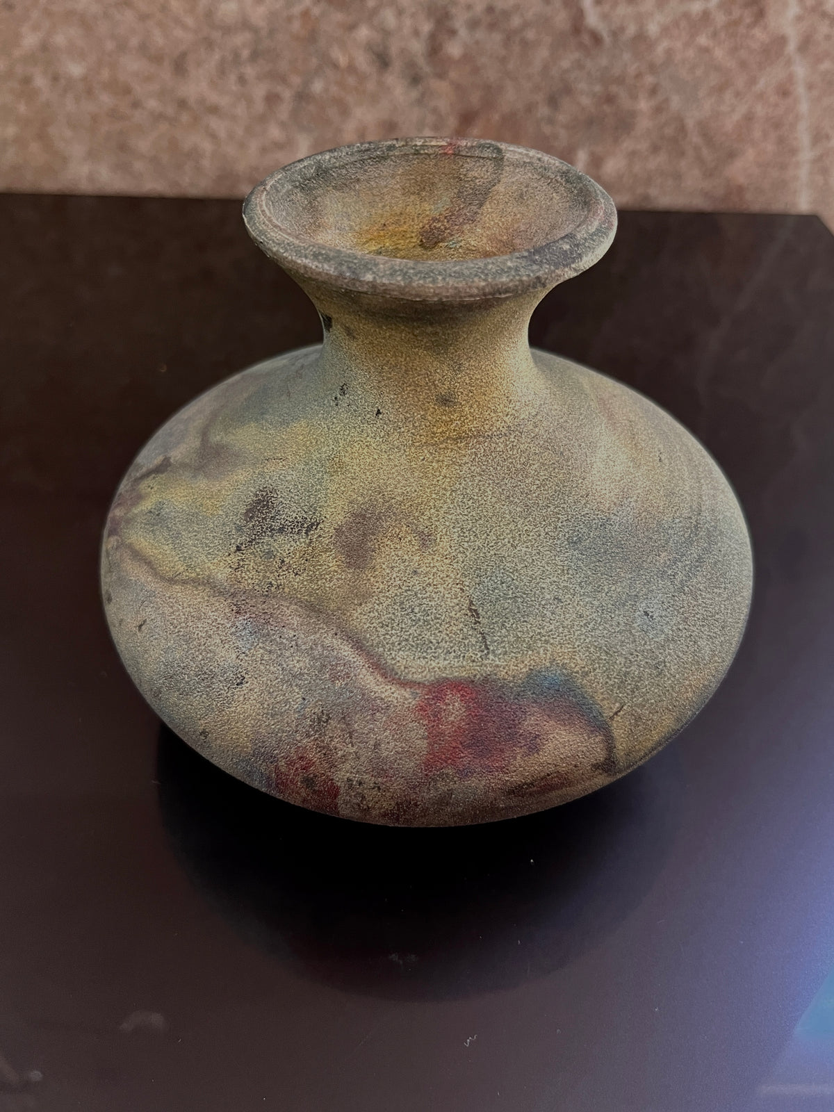 Vintage Stephan Roy Raku Vase