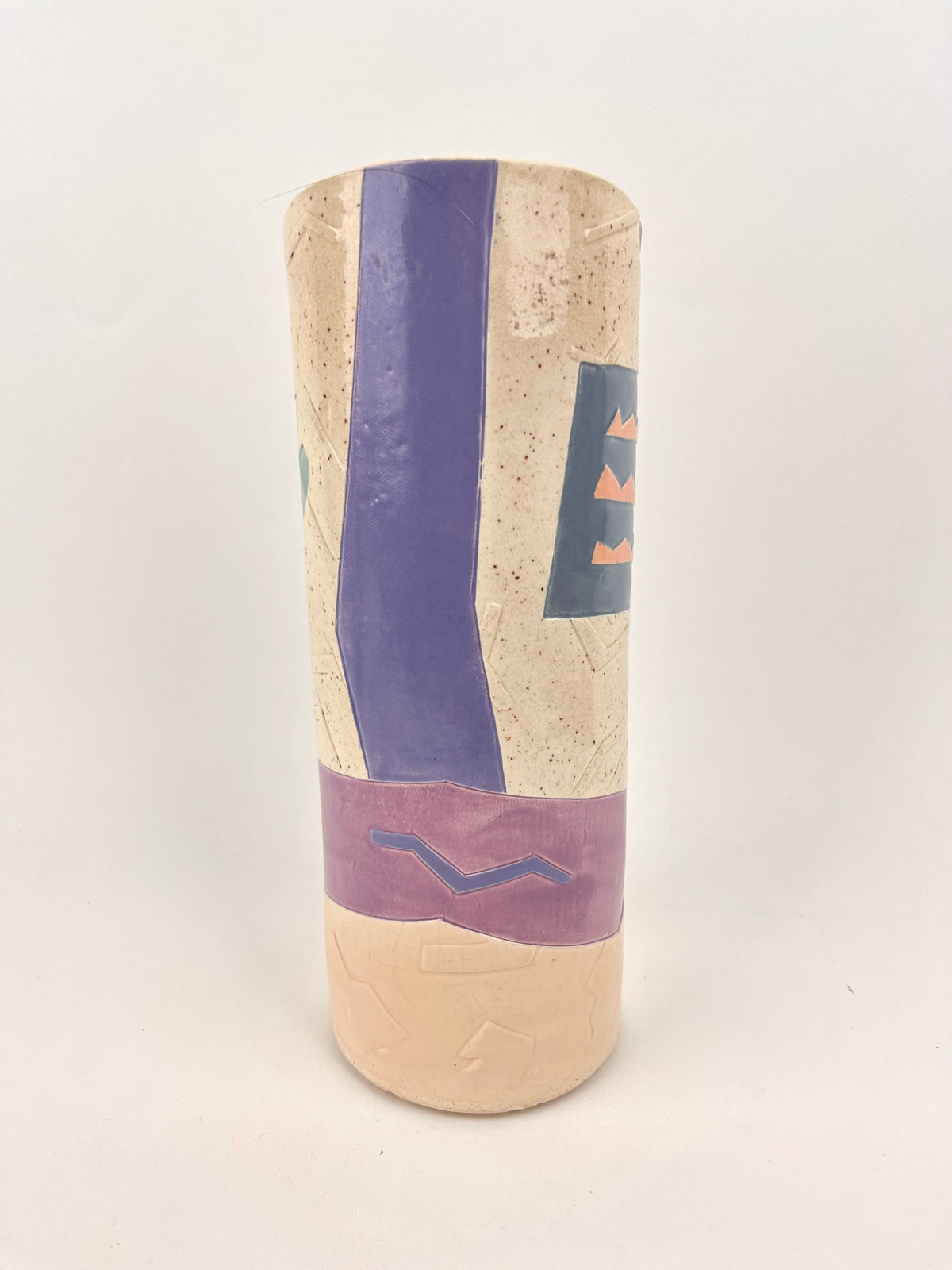 Memphis Style Ceramic Vessel