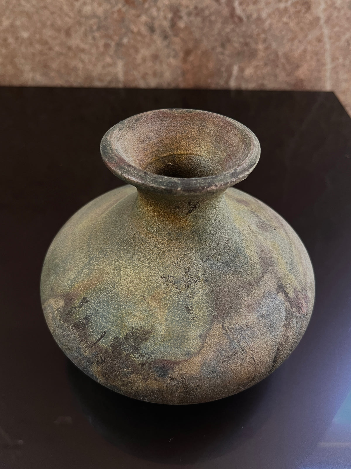 Vintage Stephan Roy Raku Vase