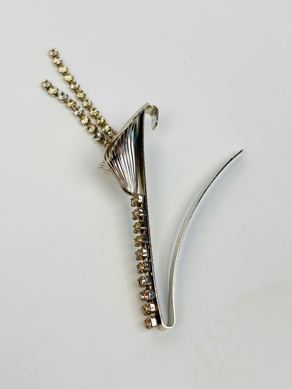 Vintage Hair Brooch - Calla Lily