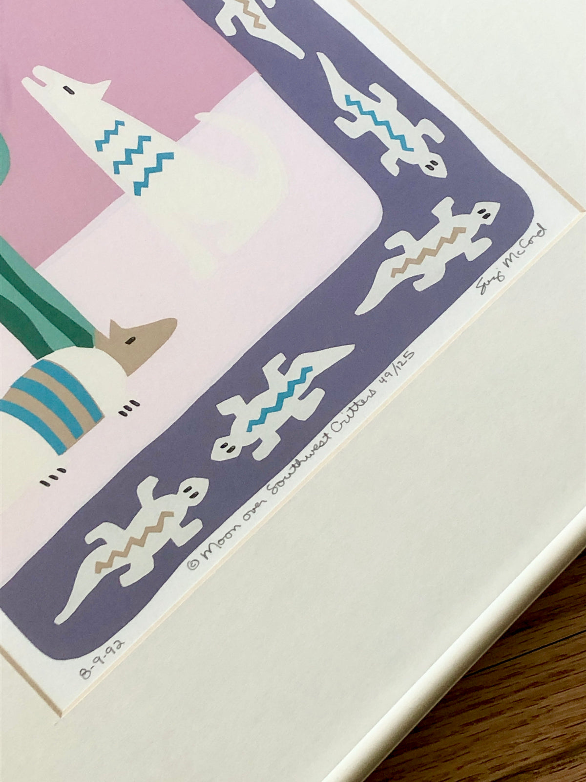 Suzi McCord Serigraph 1992