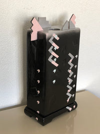 Vintage 90s Postmodern Memphis Style Vase