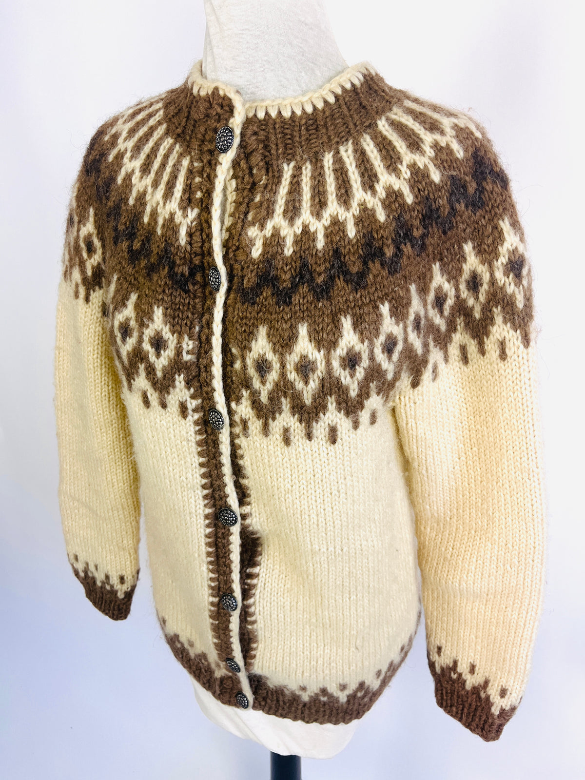Vintage Icelandic Wool Sweater